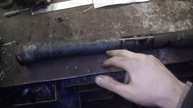 Доработка самодельной печи - калорифера на отработке спустя 5 лет.