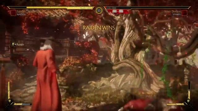 Mortal Kombat 11 Ultimate  Raiden vs Spawn  Brutality Very Hard mortalkombat11 mk11 raiden