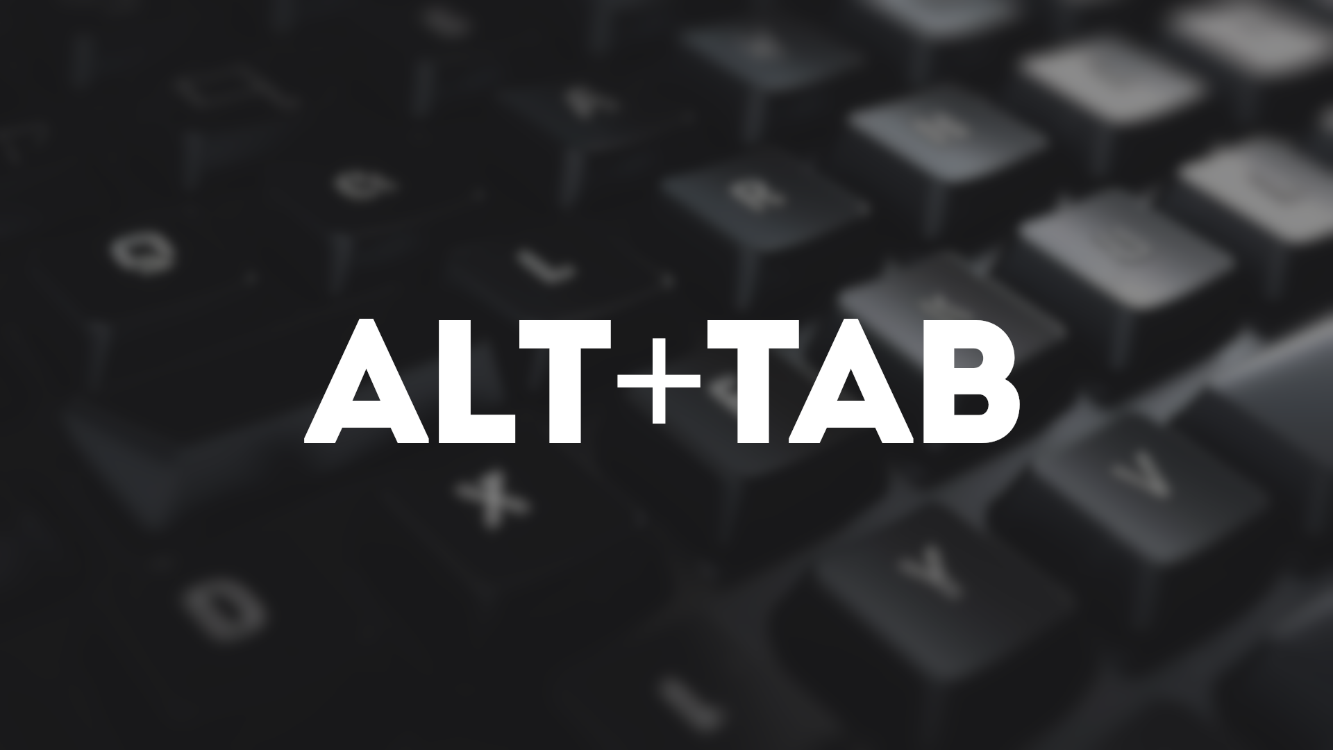 ALT+TAB Сочетание клавиш на windows 10. Горячие клавиши на компьютере.
