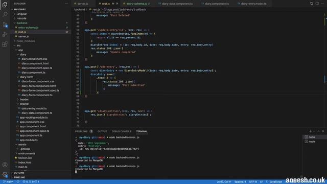 Set-up and persist data with MongoDB - Tutorial