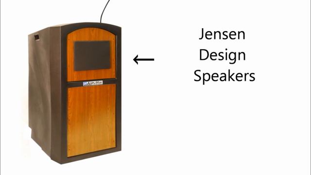 SW3250 Wireless Pinnacle Multimedia Lectern AmpliVox