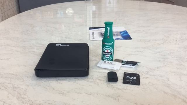 Китайские USB Flash 64гб и внешний жесткий диск HDD 2ТБ