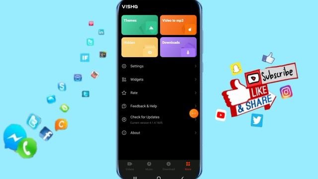 How To Add To Home Screen On Visha Player App