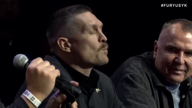 Усик - Фюрі  Пресконференція  Основні моменти