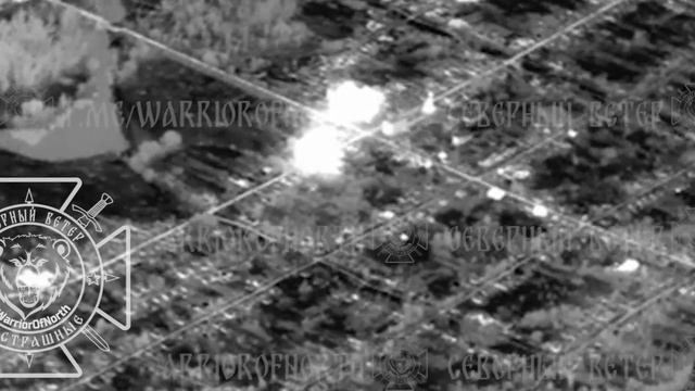 Российская авиация наносит удары по позициям ВСУшников в Волчанске и днем и ночью