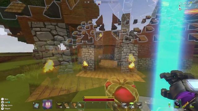Строю уютный коттедж в игре #Creativerse