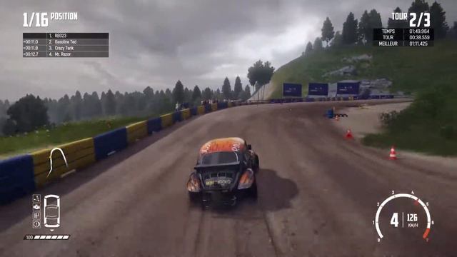 WRECKFEST live Carrière PlayStation 5 / 4K-60fps