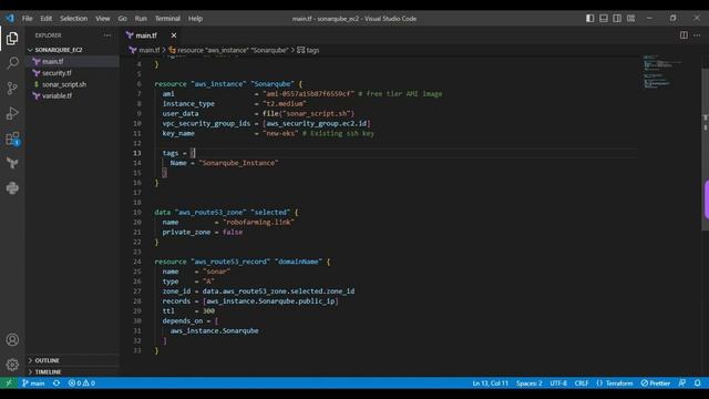 Deploy SonarQube on AWS EC2 Instance Using Terraform