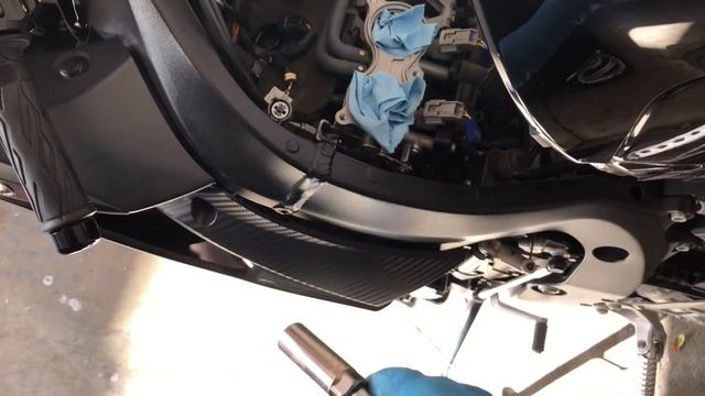 2012 Suzuki GSXR 600 Spark Plug Change