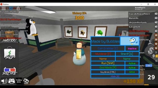 MM2 COIN HACK  GOD MODE  RUN FAST!!!  Roblox 