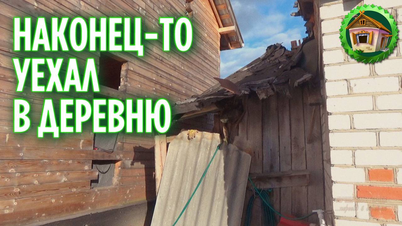 Бросил город и уехал в деревню. Что я увидел в деревне? 295 серия