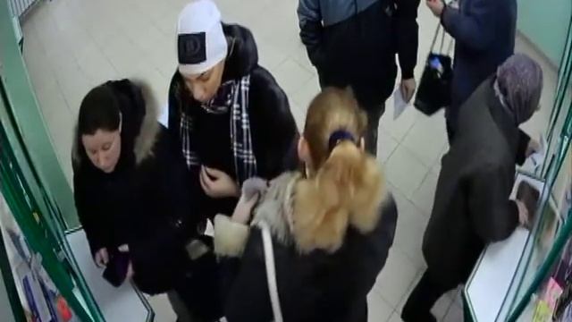 Рязанская область. Момент кражи на записи камер видеонаблюдения