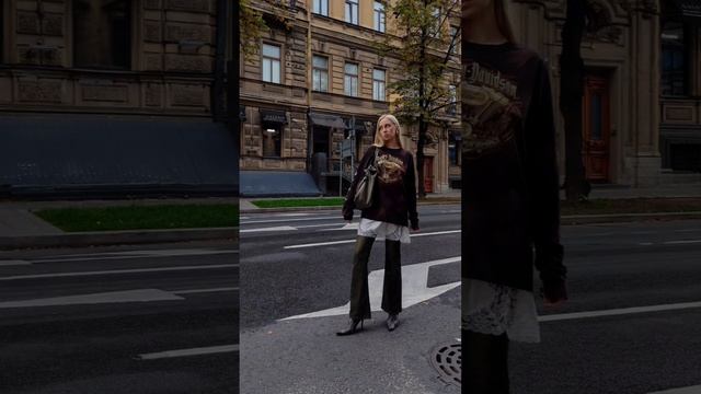 Модные тренды осени, которые мне нравятся: юбка на брюки