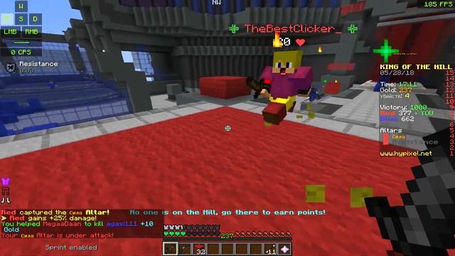 ЦАРЬ ГОРЫ! [Hypixel King of the Hill #1 Minecraft Mini-Game]