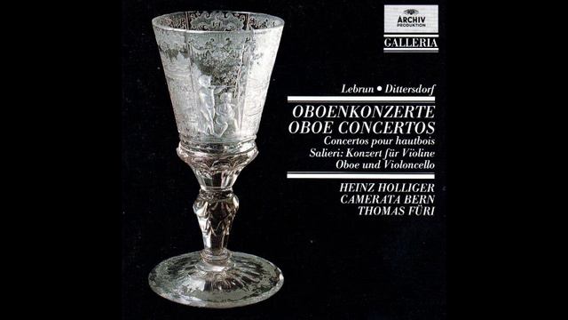 Heinz Holliger Salieri Triple Concerto for Violin Oboe and Cello in D major