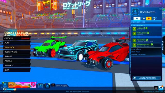 🔴 ROCKET LEAGUE LIVE!!! Online Multiplayer on EPIC GAMES