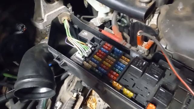 v70 cooling fan signal missing