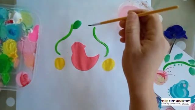 How to paint in a folk art style