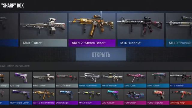 решил открыть кейс а там ?