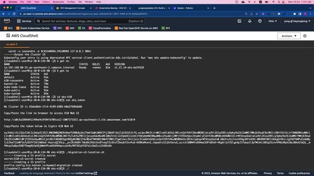K8SUG - EKS DR - Secure your Amazon EKS Disaster Recovery by Yongkang | Kubernetes DR