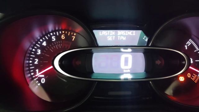 Clio 4 lastik basınç uyarısı sıfırlama TPW