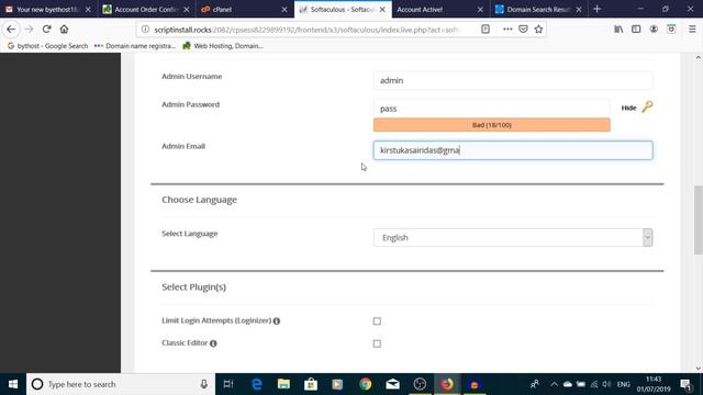 How to install WordPress on server step by step tutorial 2019
