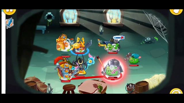 I try YOUR team for Pig Paradise | AngryBirds Epic (4 birds stage)