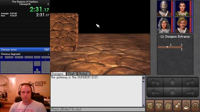 The Shadow of Yserbius, Cleowyn% (Medievalands) in 5:10 by QFG Crew