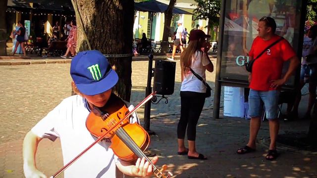 Хава нагила - Одесса, Дерибасовская, скрипка / Hava Nagila - Odessa, Deribasovskaya St, violin