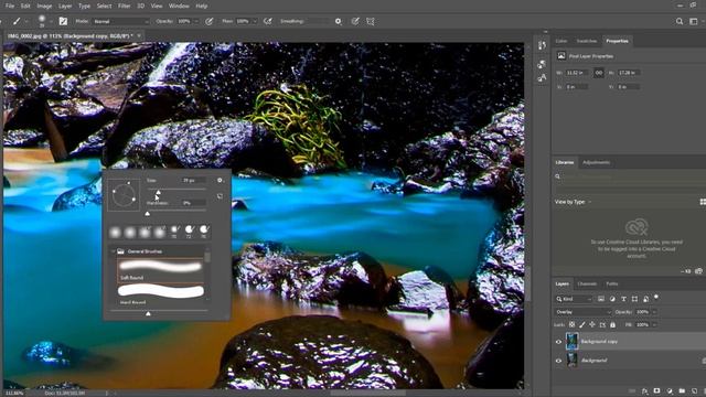 how to change water color in photoshop online free