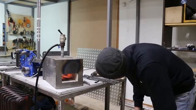 Газовый кузнечный горн ГОРЫНЫЧ