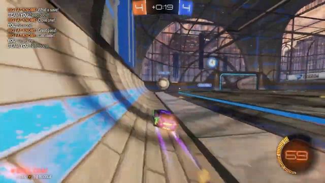 Trying to get OUT of C2 with the new BMW (Rocket League)