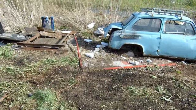 НАШЁЛ СТАРУЮ МАШИНУ И УВЁЗ ЕЁ СЕБЕ ДОМОЙ
