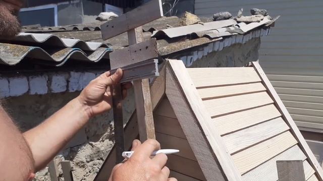 Декоративная мельница для сада своими руками.