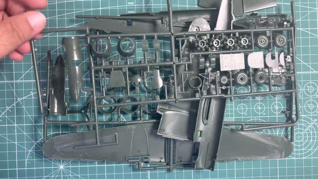Italeri Mitchell B 25 1/72 Scale Model