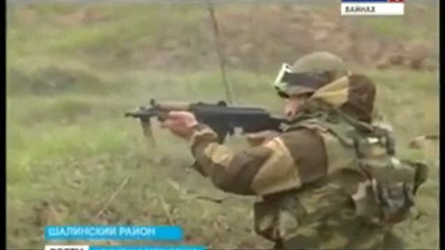 Тактические учения. Полигон "Гвардеец". Шали. 24.03.16