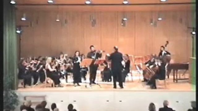 Bach Concert for Violine and Oboe d-moll BWV 1060 Part I