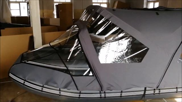 Риф Тритон 390F НДНД+Тент трансформер КОМБИ