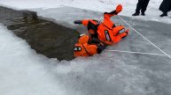 Занятие по спасению на льду АСО ПСТГУ 2023-03-04