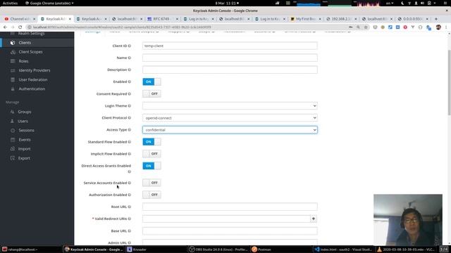 如何配置Keycloak server