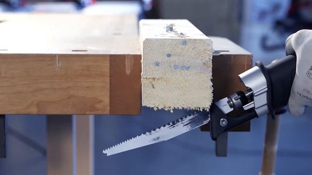 Snelle zaagprogressie met de Bosch accureciprozaag GSA 18V-32 Professional