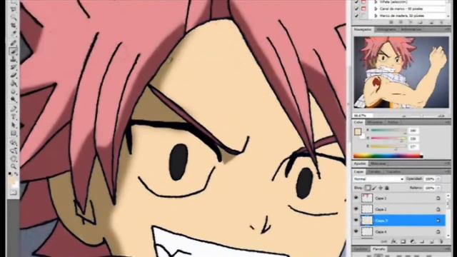 Coloreando con photoshop 5.