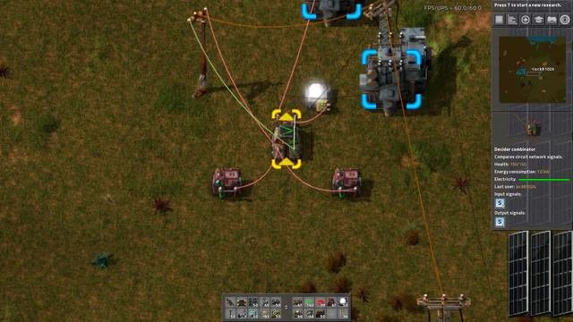 Factorio SR-Latch Tutorial