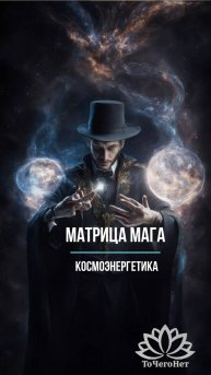 Матрица мага. Космоэнергетика. Высшие посвящения уровня Магистра. Школа Космоэнергетики "ТоЧегоНет"