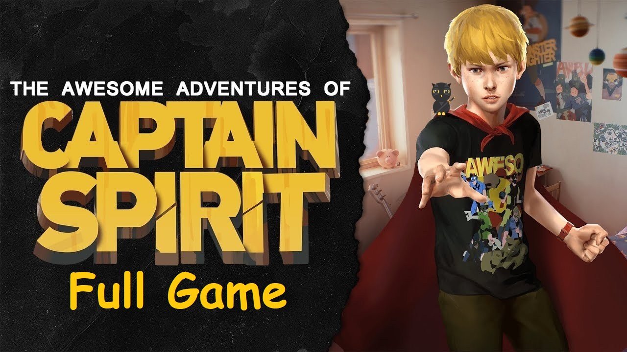 The Awesome Adventures of Captain Spirit Full Game Прохождение игры HD PC 2023