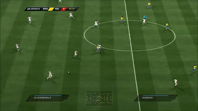 FIFA 11 // Brazil - Belgium