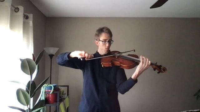 Larsen - 10 Caprices For Solo Viola - No. 2 - Andante
