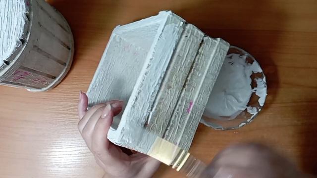Мастер класс! Шкатулка сундук из картона своими руками