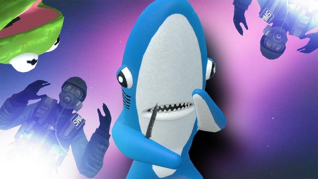 Garrys Mod: Murder (MiniGame) Не доверяй акулам ●/\● !!!