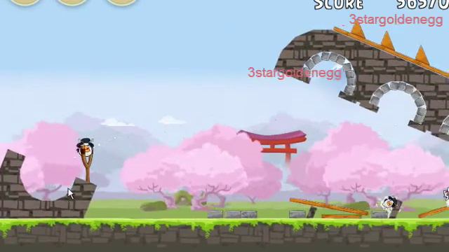 Angry Birds Sakura Ninja 11 fuji tv